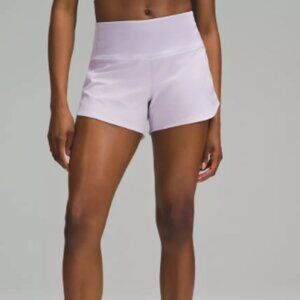 NWT Lululemon Speed Up HR 4" Shorts
